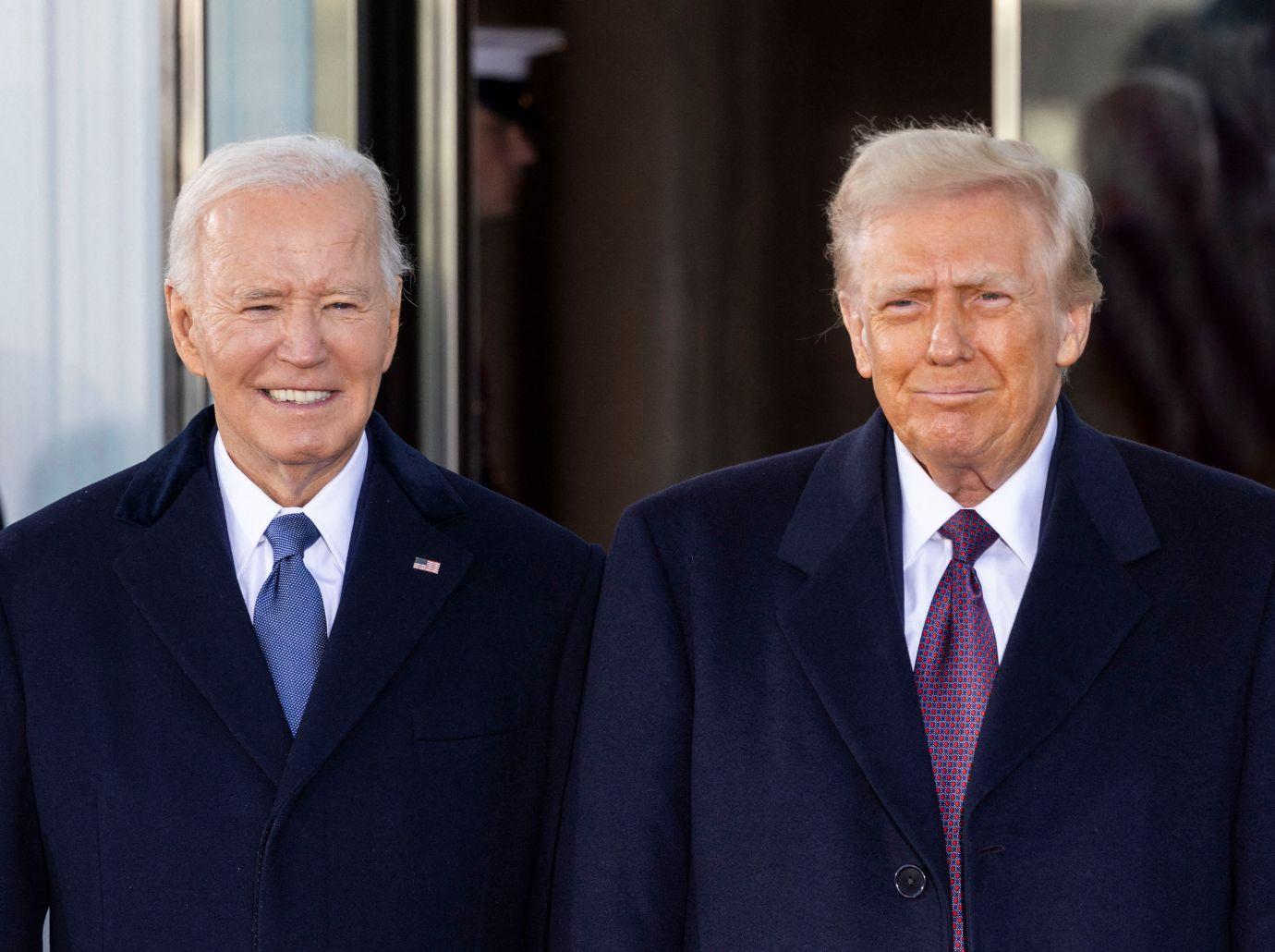 Photo of Joe Biden and Donald Trump