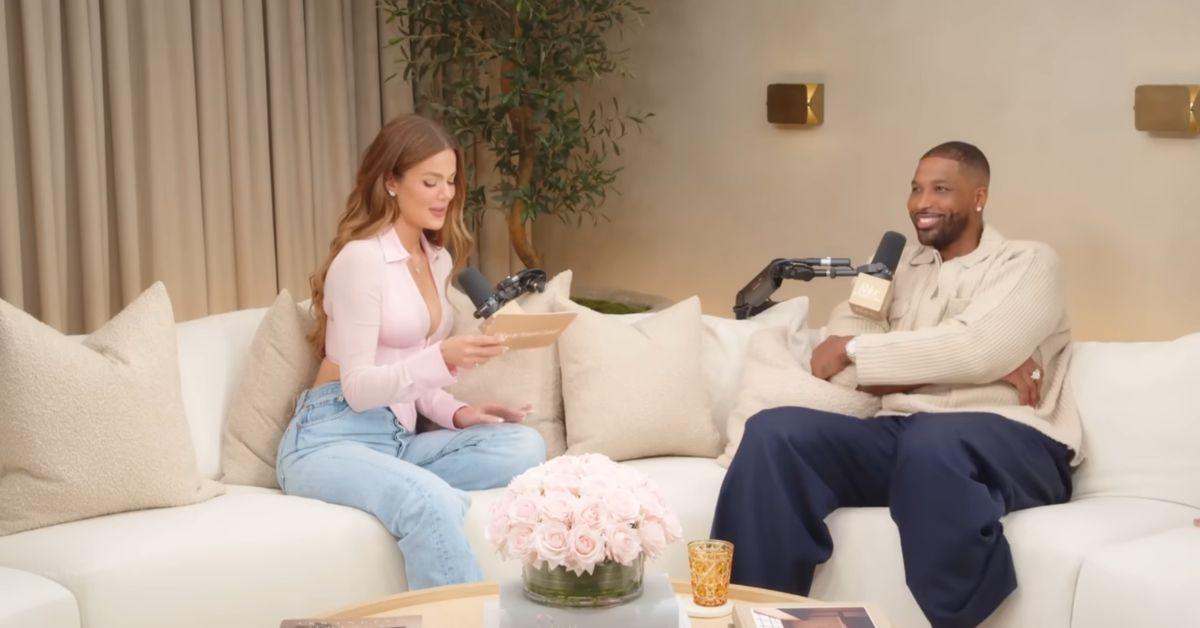 image of Khloé Kardashian and Tristan Thompson continue to maintain a civil relationship while raising their two children together.