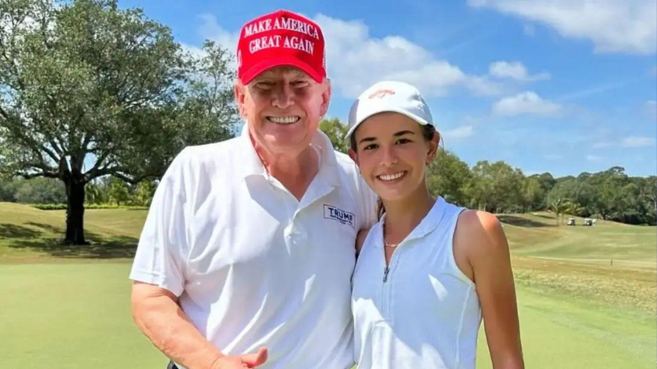 image of kai and Donald trump 