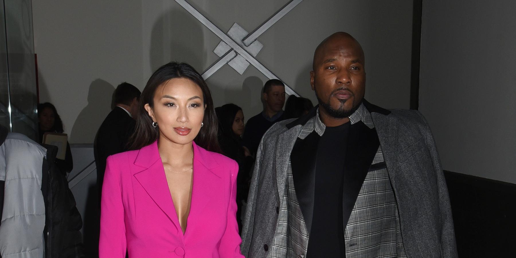 Jeannie Mai and Jeezy at the Pamella Roland Fall/Winter 2020 Runway Show in NYC