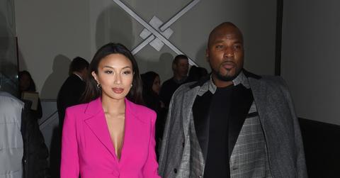 Jeannie Mai and Jeezy at the Pamella Roland Fall/Winter 2020 Runway Show in NYC