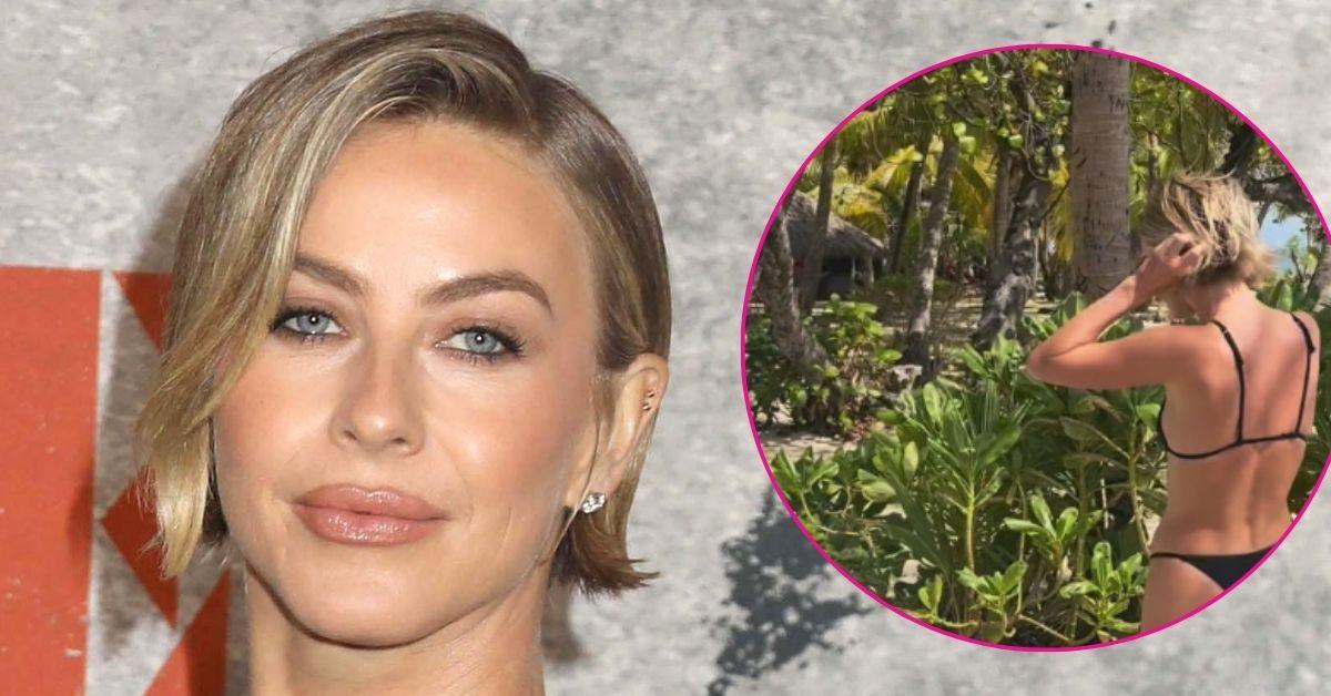 julianne hough bikini fiji getaway photo
