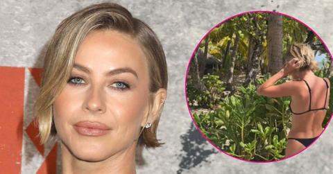 julianne hough bikini fiji getaway photo