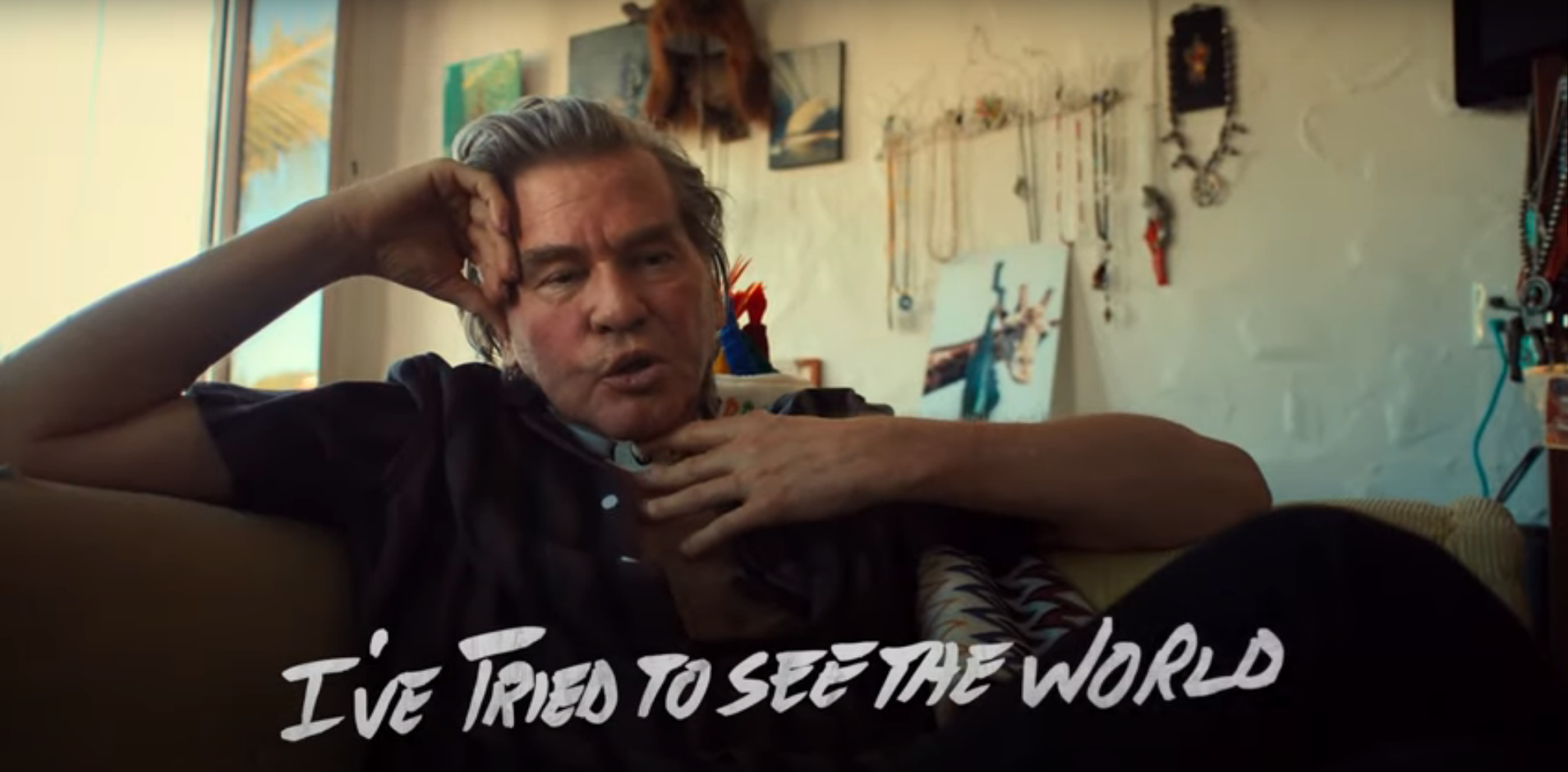 val kilmer uses voice box detail slow cancer recovery val doc trailer