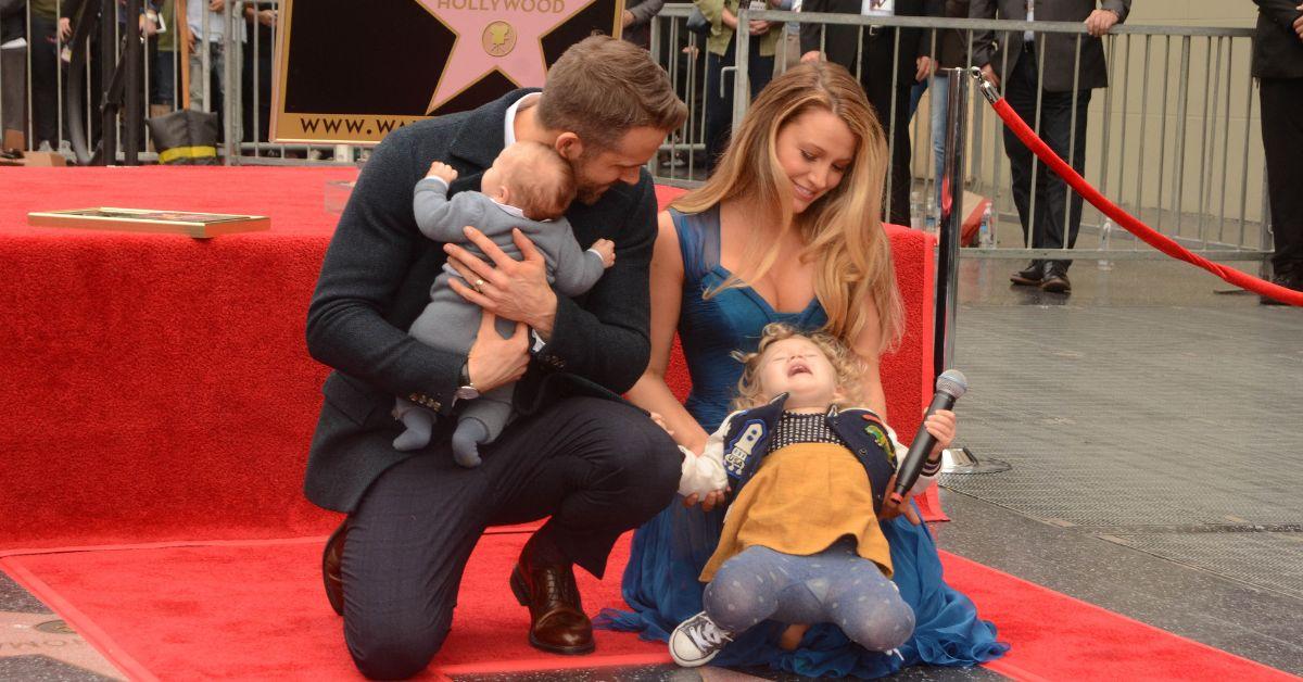 Photo of Ryan Reynolds shares four children with Blake Lively.