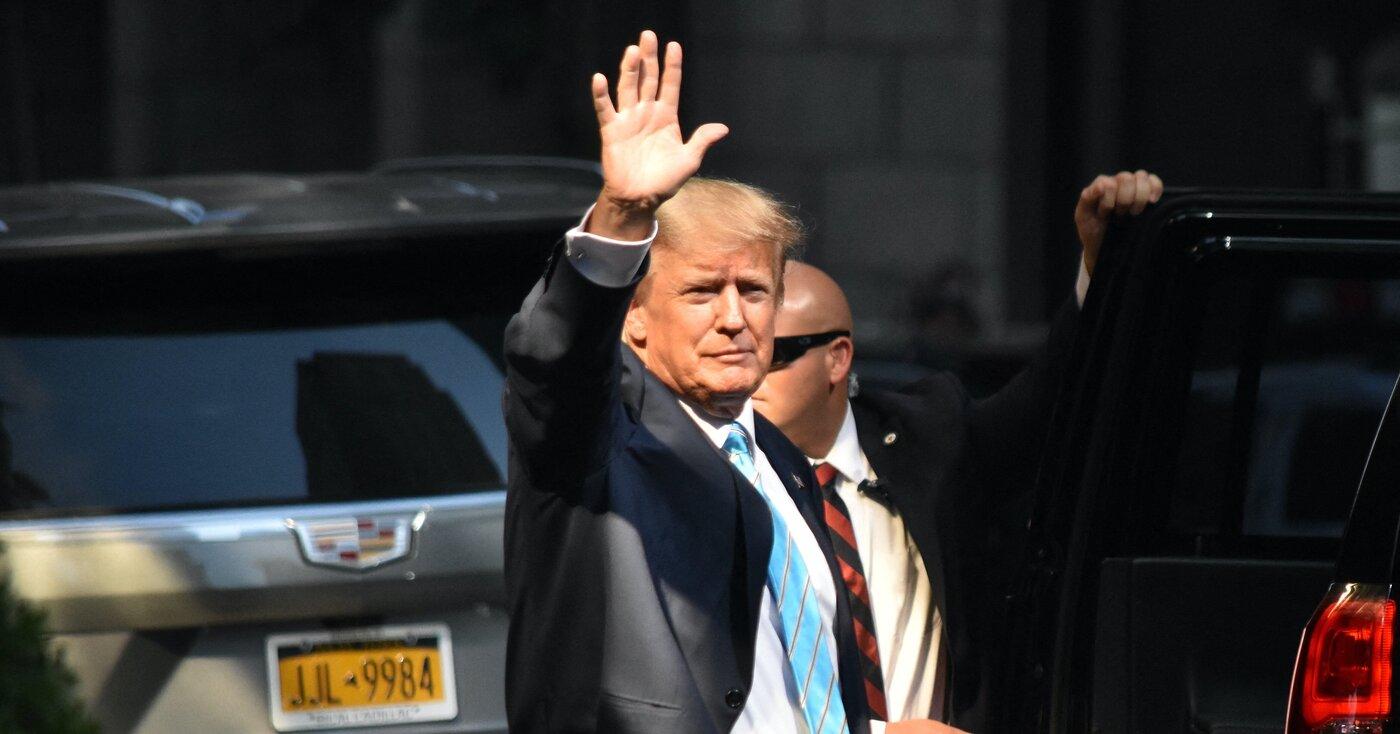 donald trump wave nobody