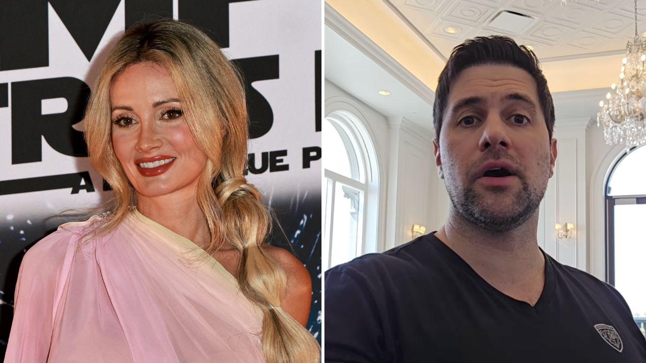 Photo of Holly Madison and Steve Dimopoulos.