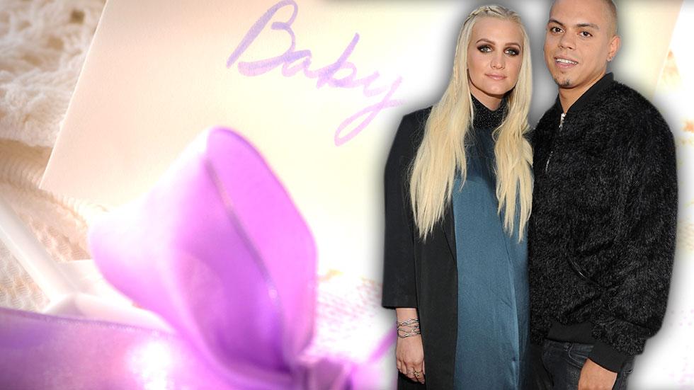 Ashlee simpson evan ross baby shower secrets