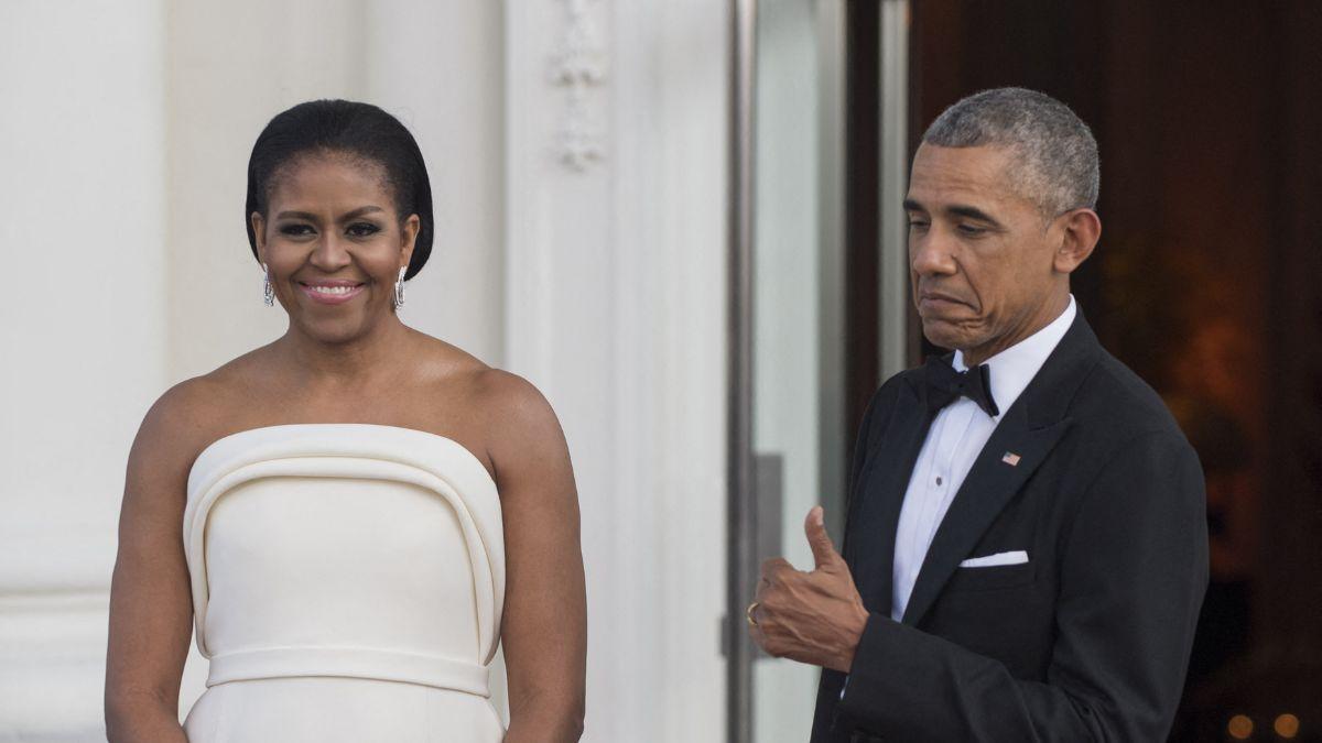 Image of The compilation featured Black public figures such as Barack Obama and Michelle Obama.