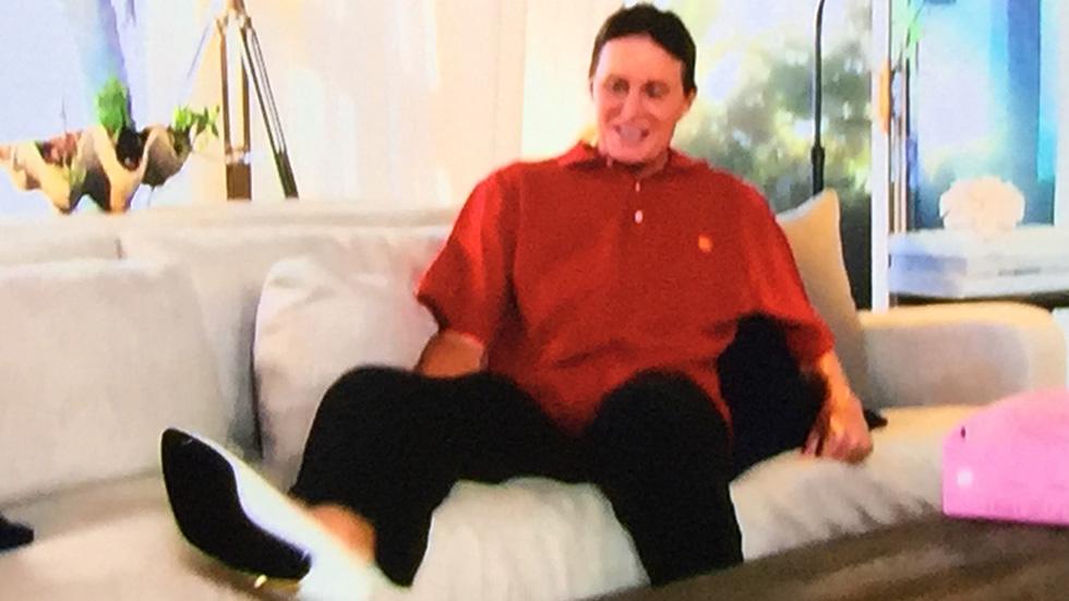 Bruce jenner high heels