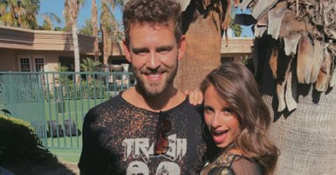 Nick viall attends same coachella party as bachelor exes hero