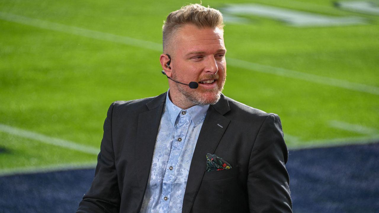 Image of Pat McAfee co-anchored ESPN's 'Monday Night Countdown' in the Kansas City Chiefs' match against the Denver Broncos.
