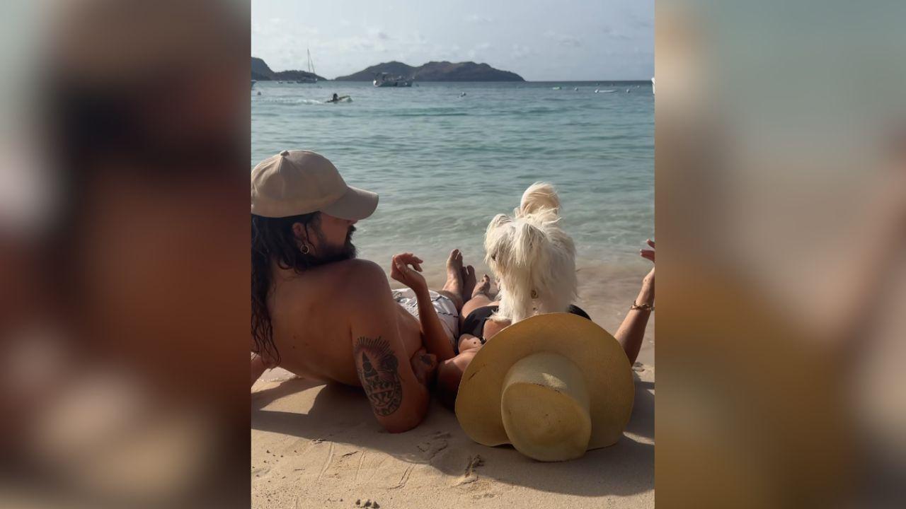 Image of Heidi Klum's husband encouraged her to embrace her fuller figure. 