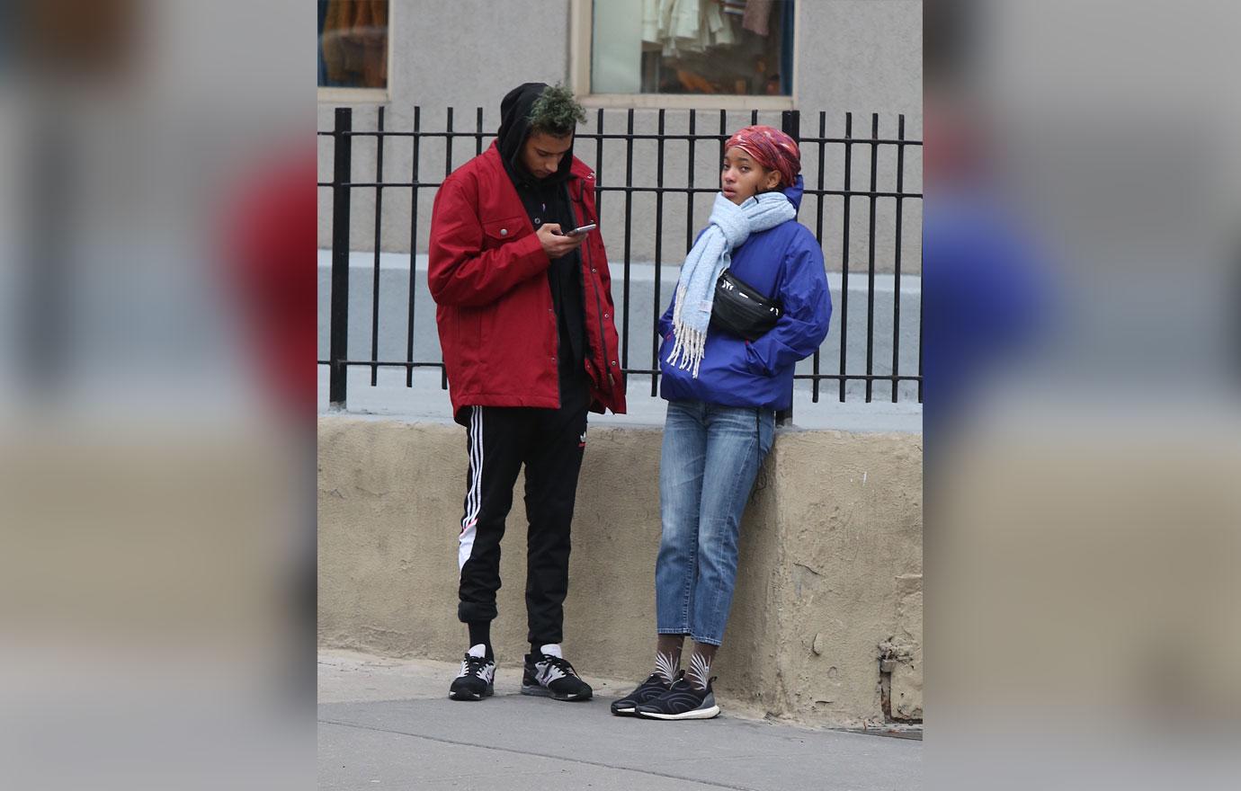 Willow Smith in LA with boyfriend Tyler Cole