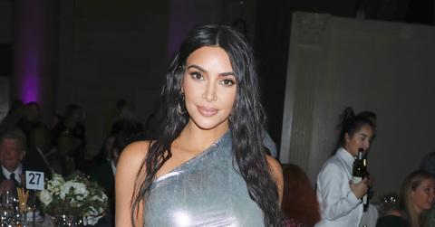 Kim Kardashian Silver Dress Haircut