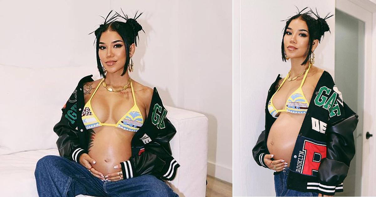 jhene aiko baby bump instagram outfit style shop feature