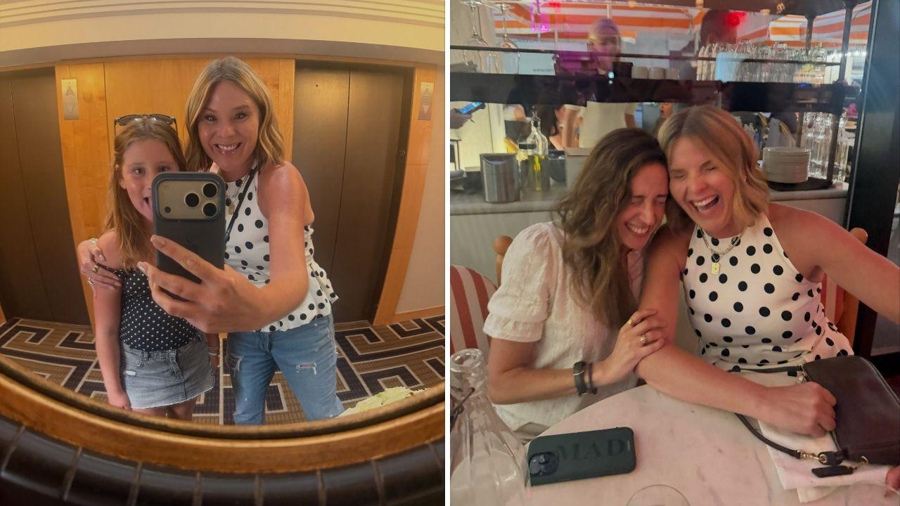 image of Jenna Bush Hager noted how much can change for children during the years between family visits.