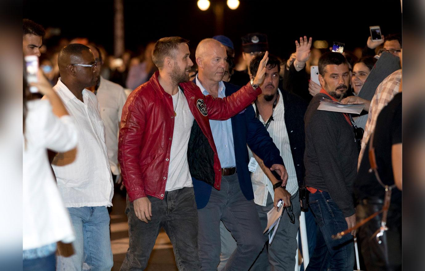 Ryan Gosling Arriving at 66th San Sabastian International Film Festival