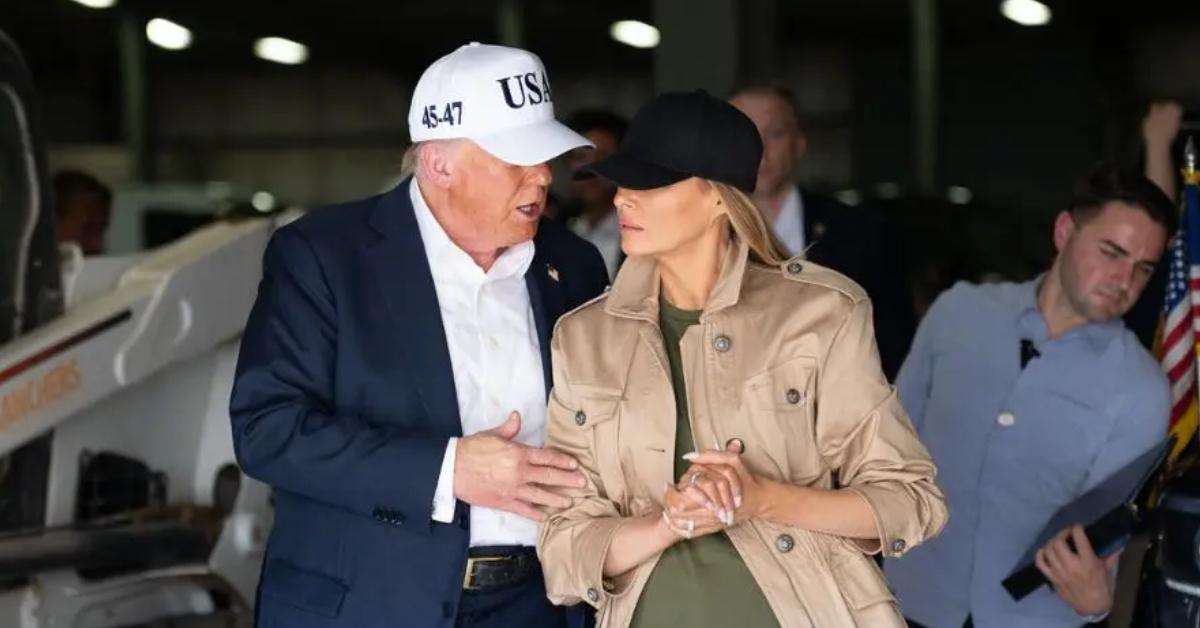 Image of Melania and Donald Trump have been married since 2005.