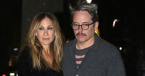 Sarah jessica parker matthew broderick look annoyed leavin event nyc pics