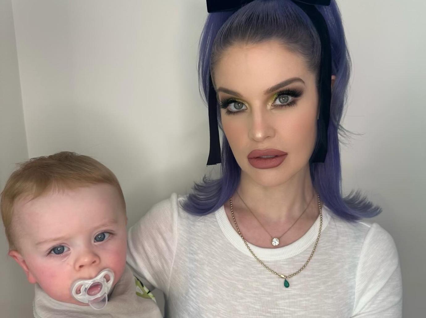 kelly osbourne son sidney cutest moments photos