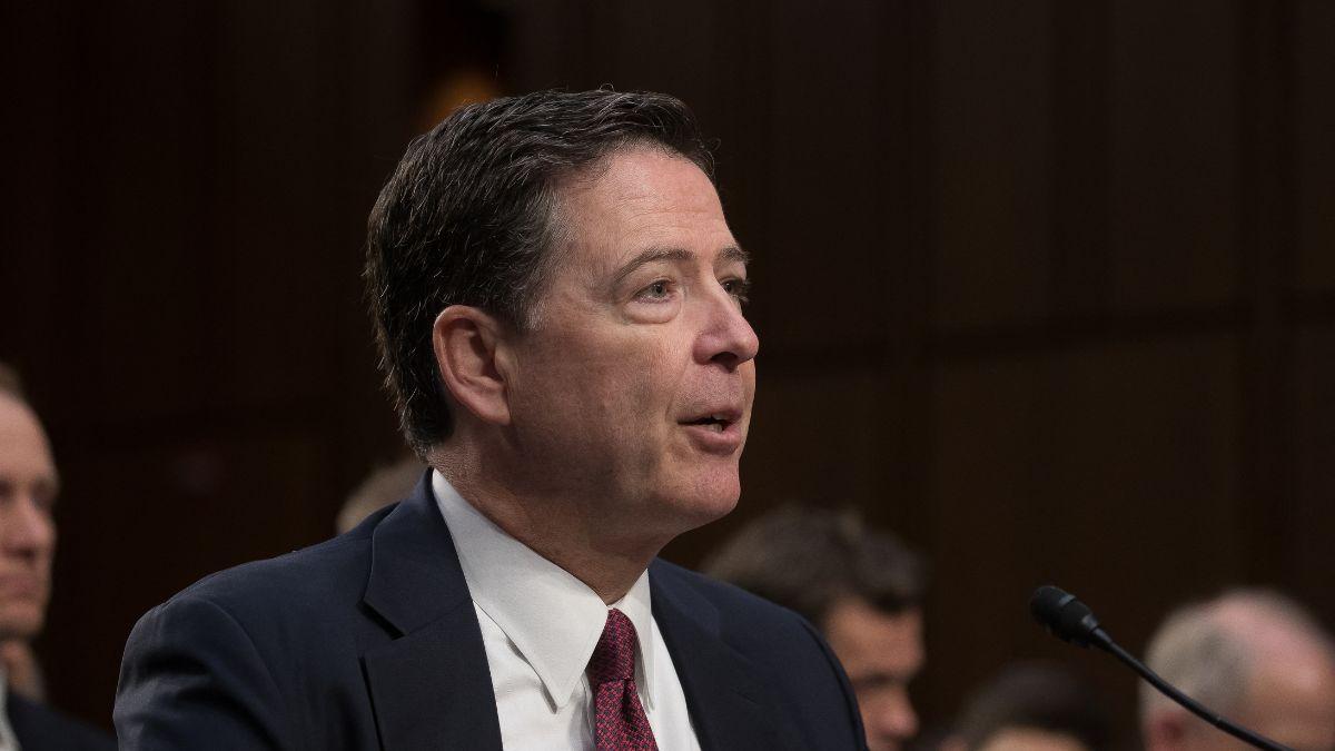 Photo of James Comey.