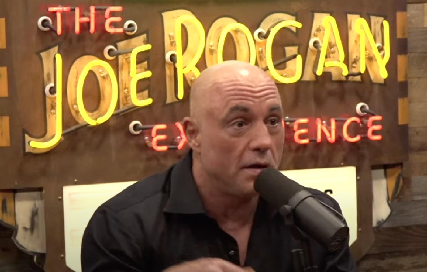 joe rogan laughs donald trump president  election stolen