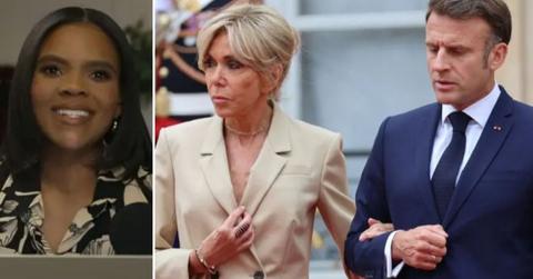 photo of Candace Owens, Brigitte Macron and Emmanuel Macron