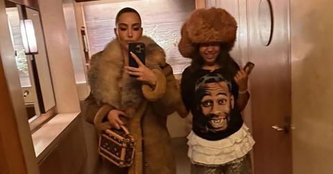 Photo of Kim Kardashian & North West