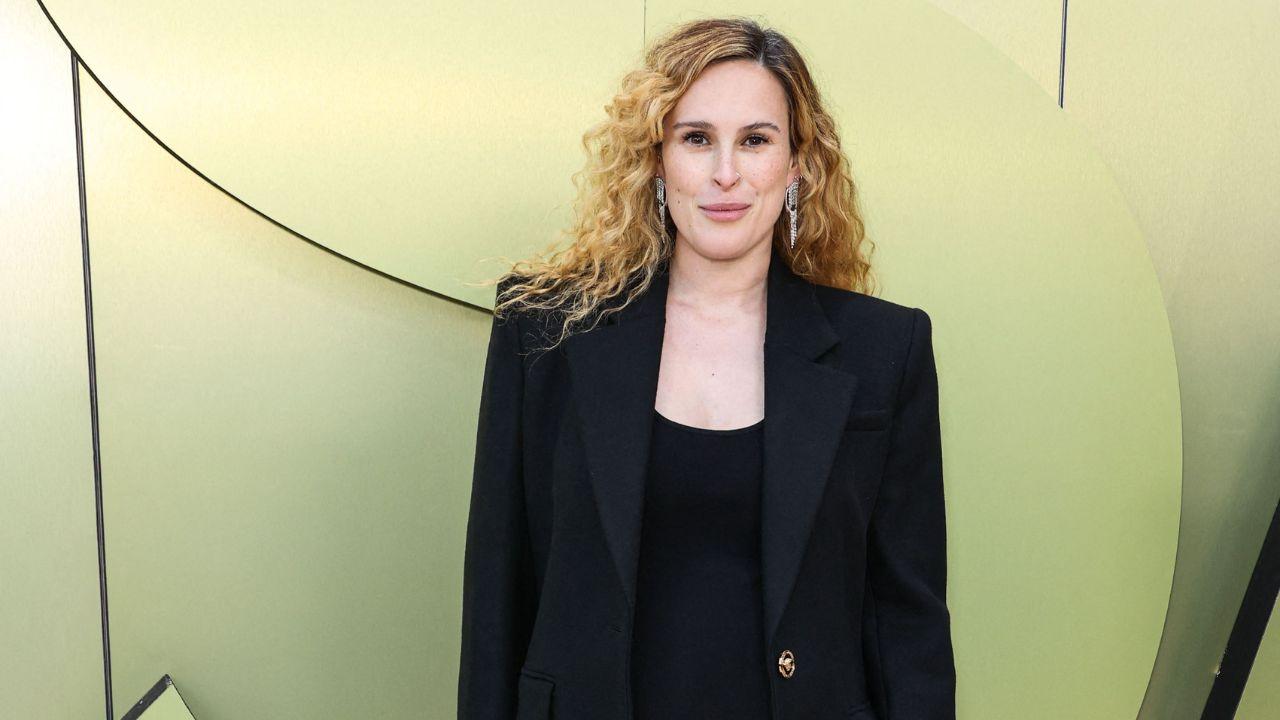 Image of Rumer Willis spoke about missing a different version of her dad Bruce Willis.