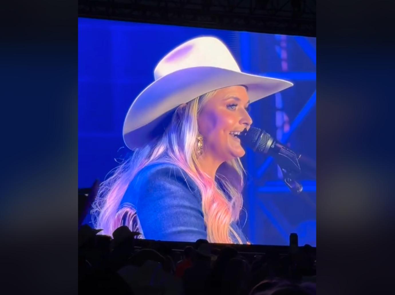 miranda lambert fight concert yells crowd under big sky music festival