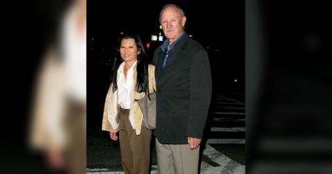 Photo of Betsy Arakawa and Gene Hackman