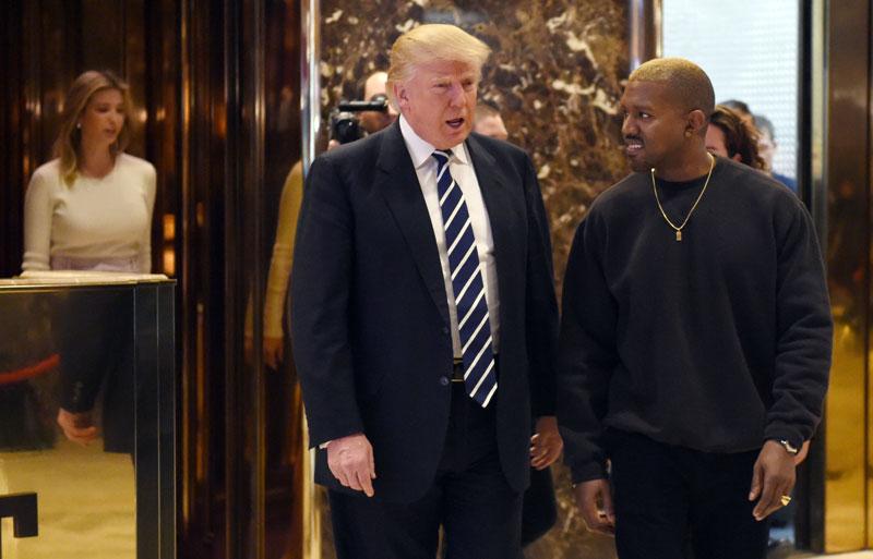 Kanye west visits donald trump president elect trump tower mental breakdown hero01