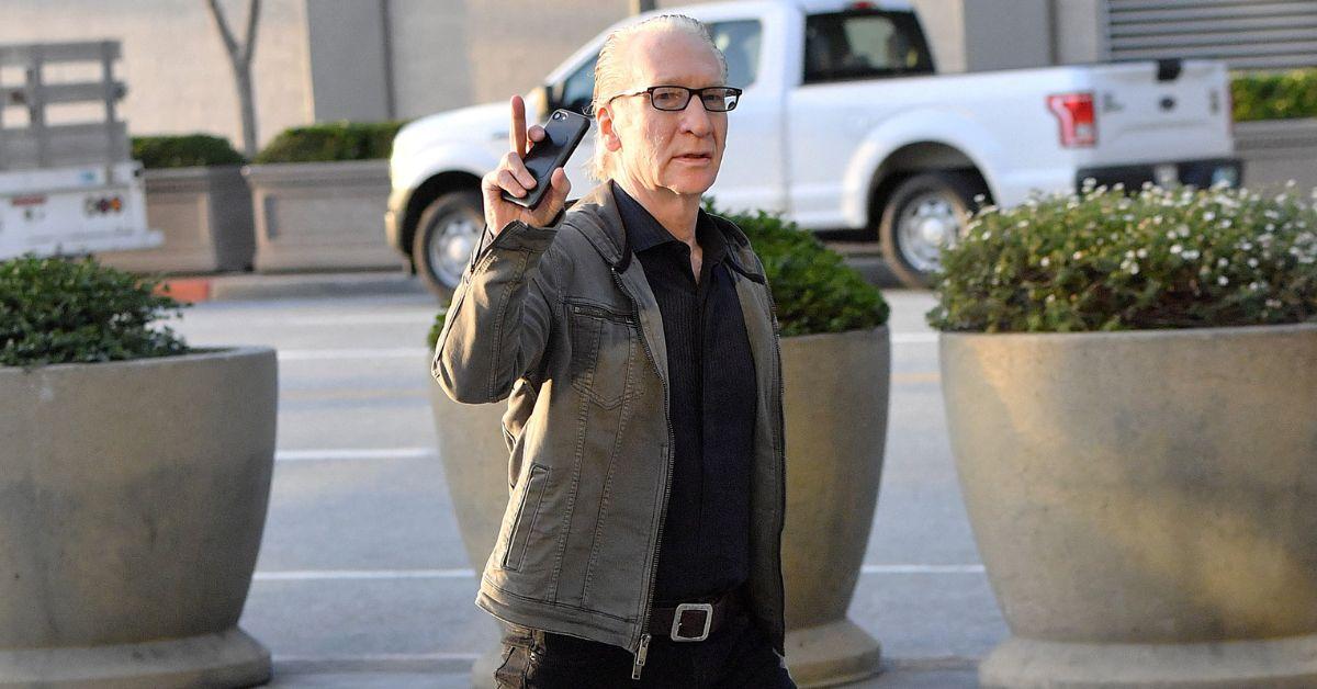 image of Bill Maher used to j--- o-- before taping his show, 'Politically Incorrect.'