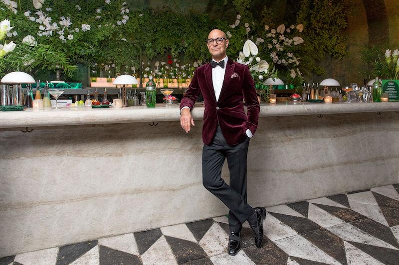 stanley tucci toasts tanqueray no ten for new make it a martini night campaign