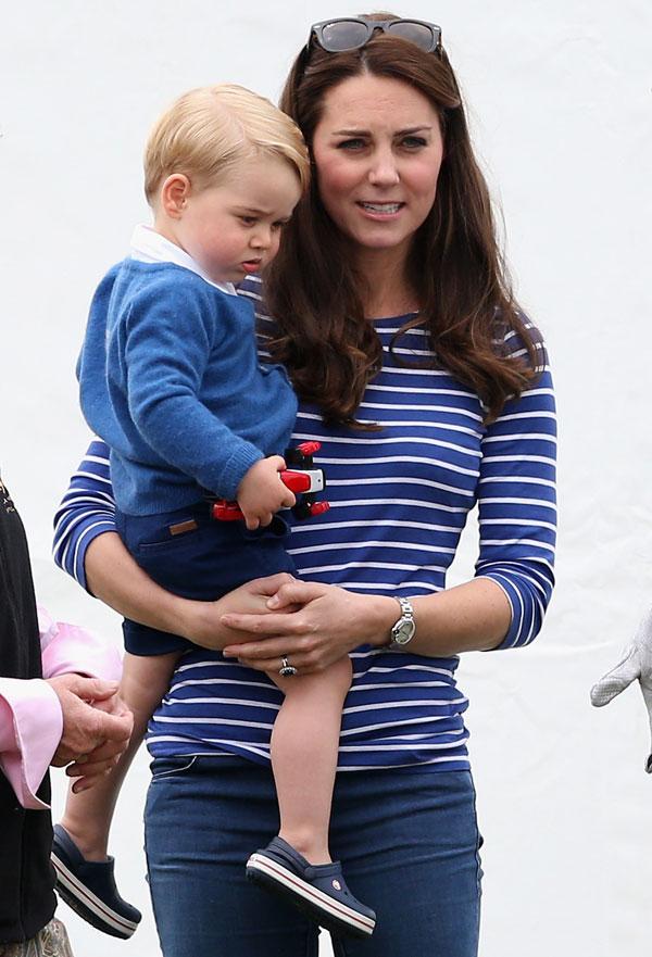 Prince george birthday two cute photos faces 12