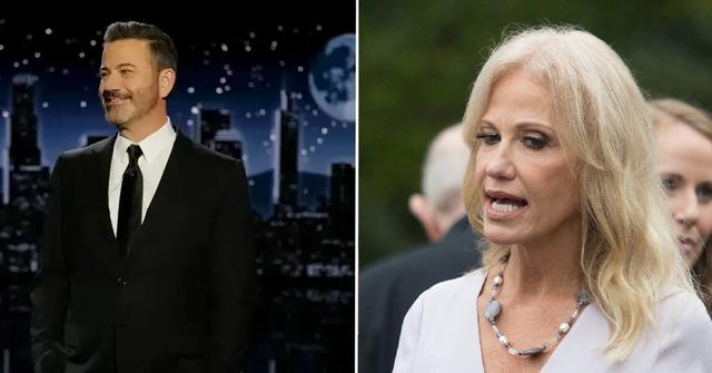 jimmy kimmel missed bleached blonde she demon kellyanne conway pp