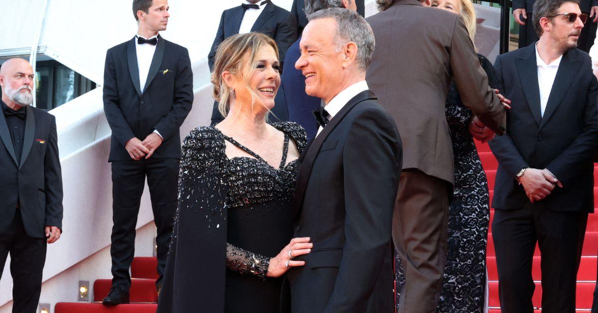 Rita Wilson Explains Viral Cannes Photos of Husband Tom Hanks