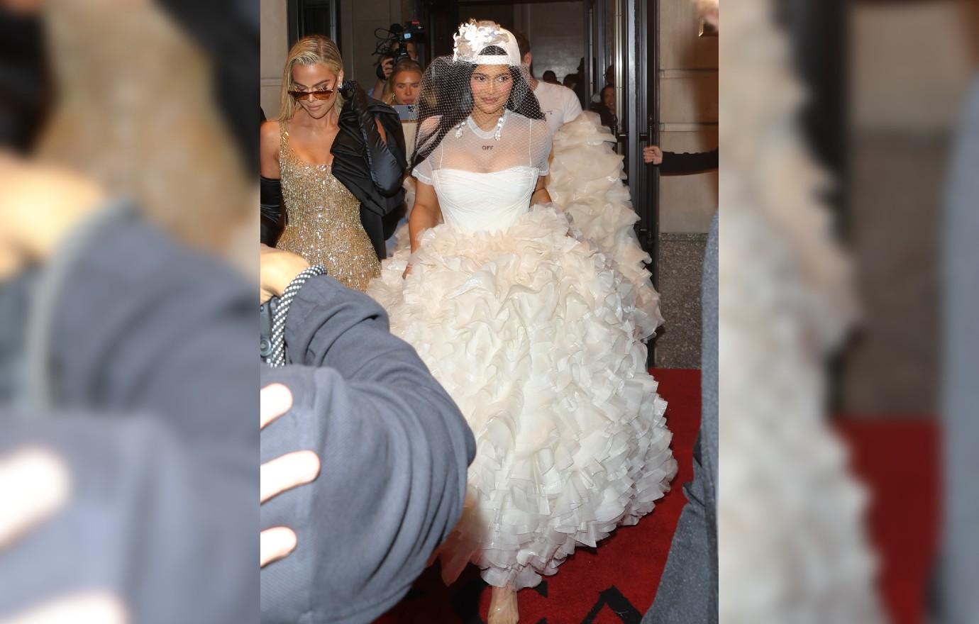 Kylie Jenner explained why she wore a wedding dress to the Met