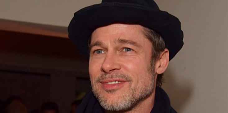 Brad pitt gersh pre oscar party pics