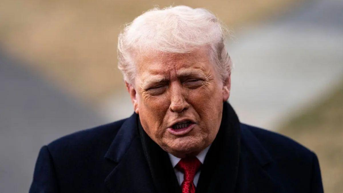 image of Donald Trump claimed 'everyone agrees' that the U.S. should take over Greenland.