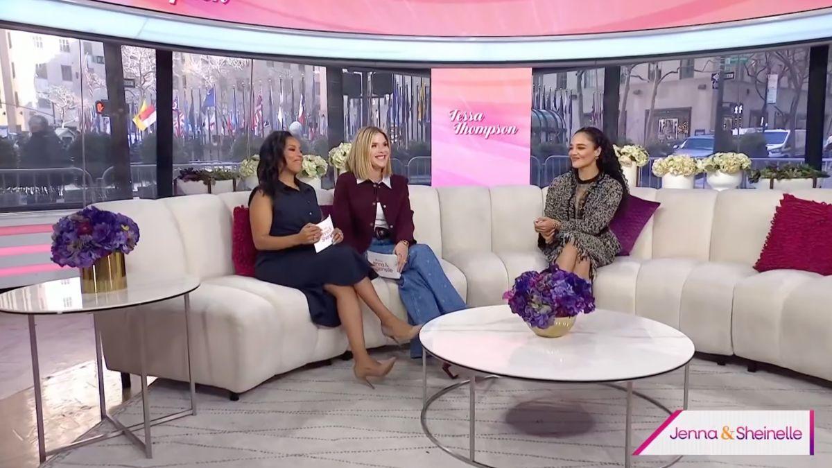 Image of Martha Stewart made Tessa Thompson a margarita when they met.