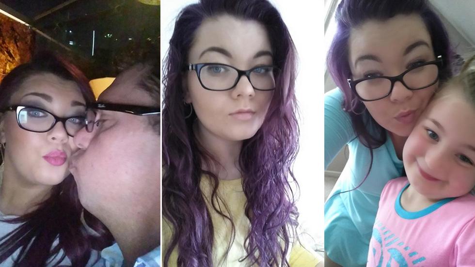 Amber portwood birthday selfies