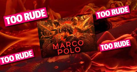 Most sexiest scenes from netflix marco polo HERO