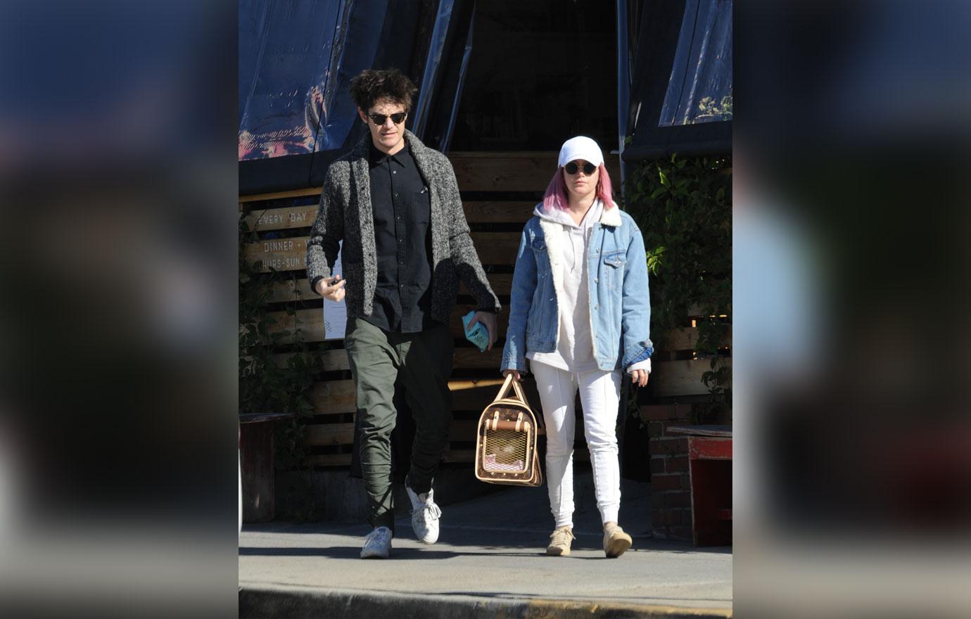 EXCLUSIVE: Ashley Tisdale and husband Christopher French at All Time eatery