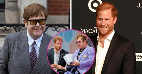 prince harry elton john friendship fallout