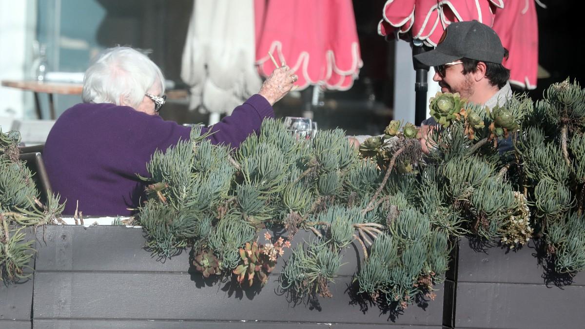 Photo of Shirley MacLaine was spotted at Malibu restaurant The Sunset. 
