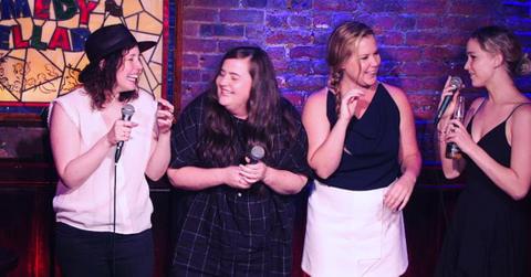 Jennier lawrence vomits amy schumer comedy club feature