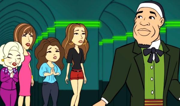 Hot in Cleveland - animated episode about LeBron James