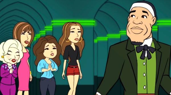 Hot in Cleveland - animated episode about LeBron James